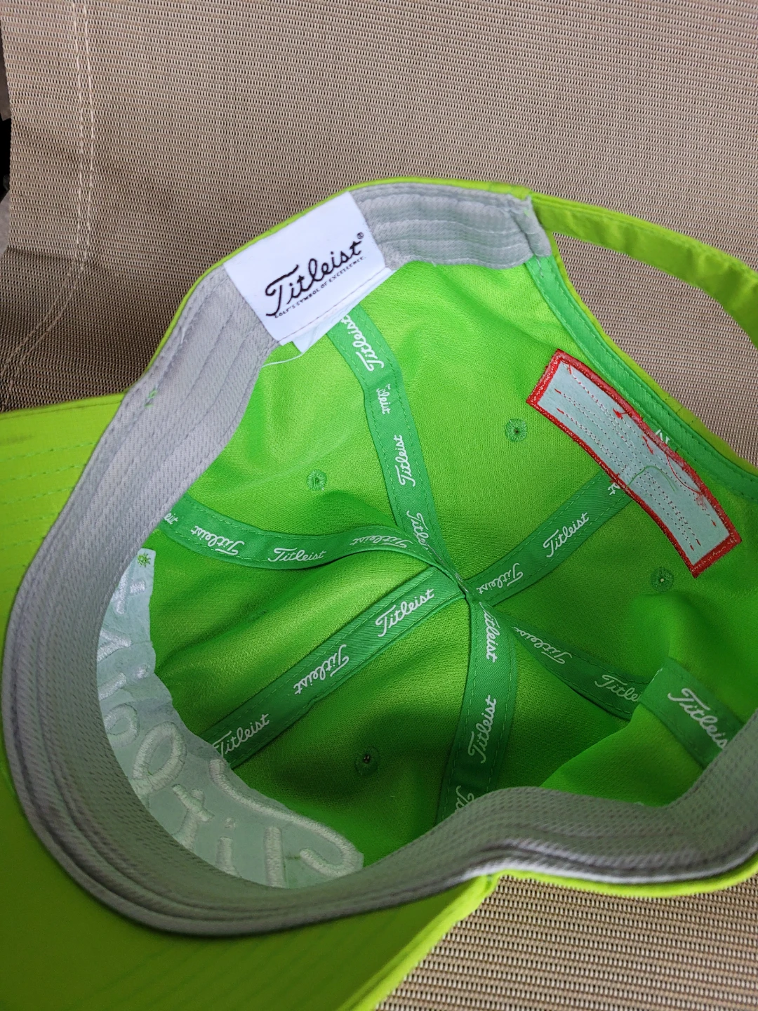 Titleist FJ Golf Cap - Neon Green - photo 4