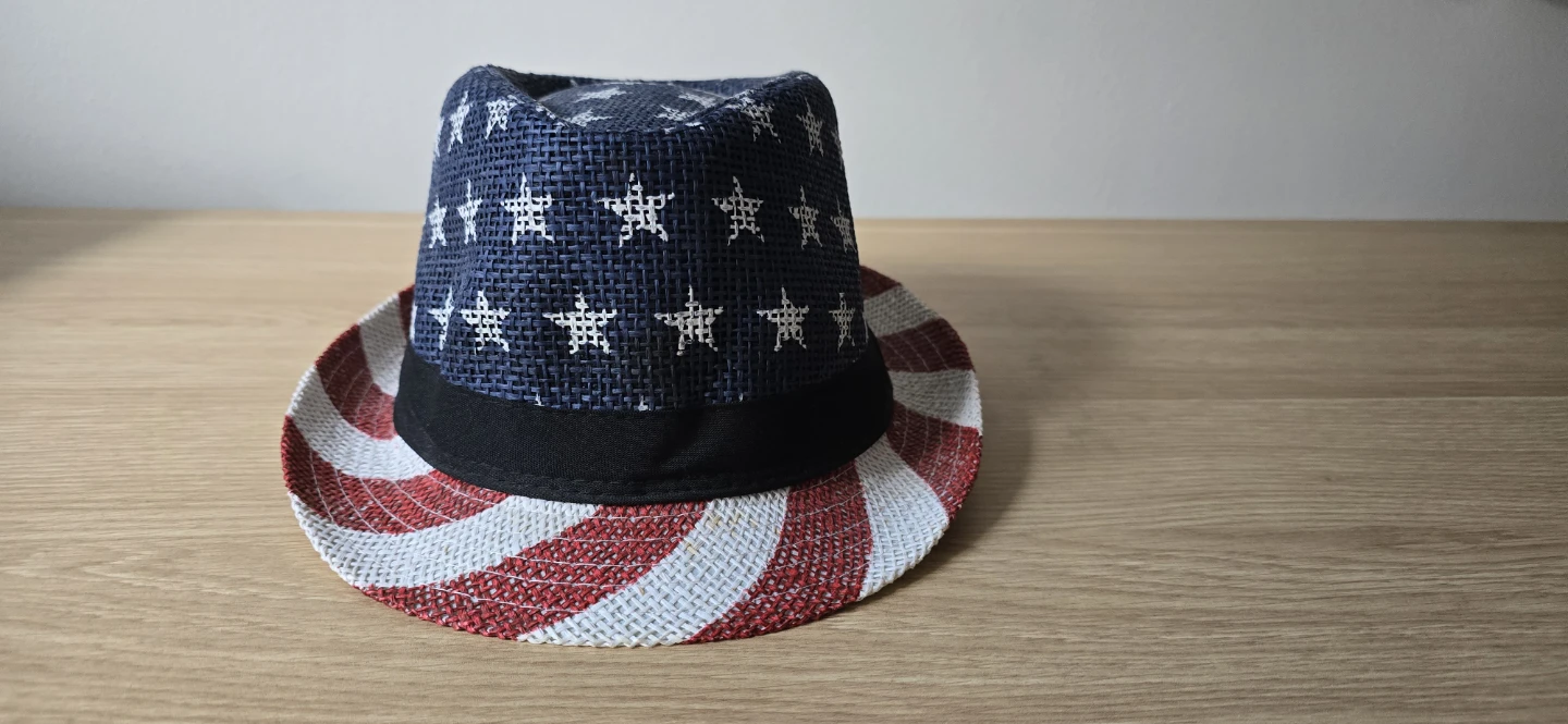 American Flag Fedora Hat - photo 2