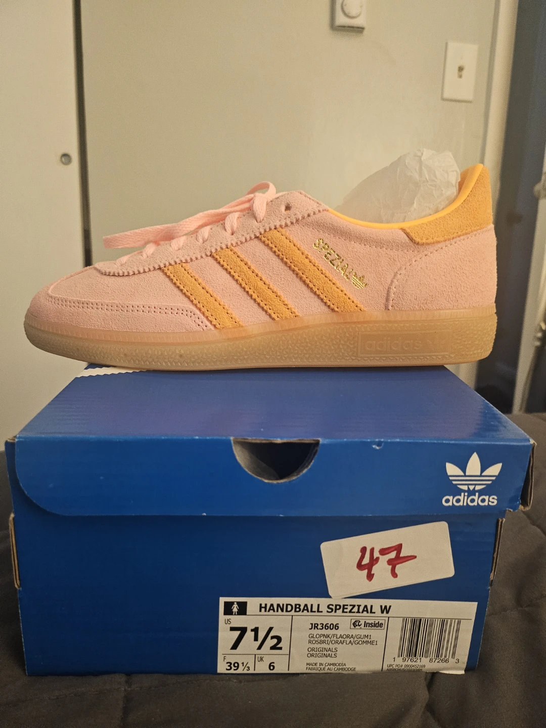 Adidas Handball Spezial W Pink Orange Women's Size 7.5 - photo 4