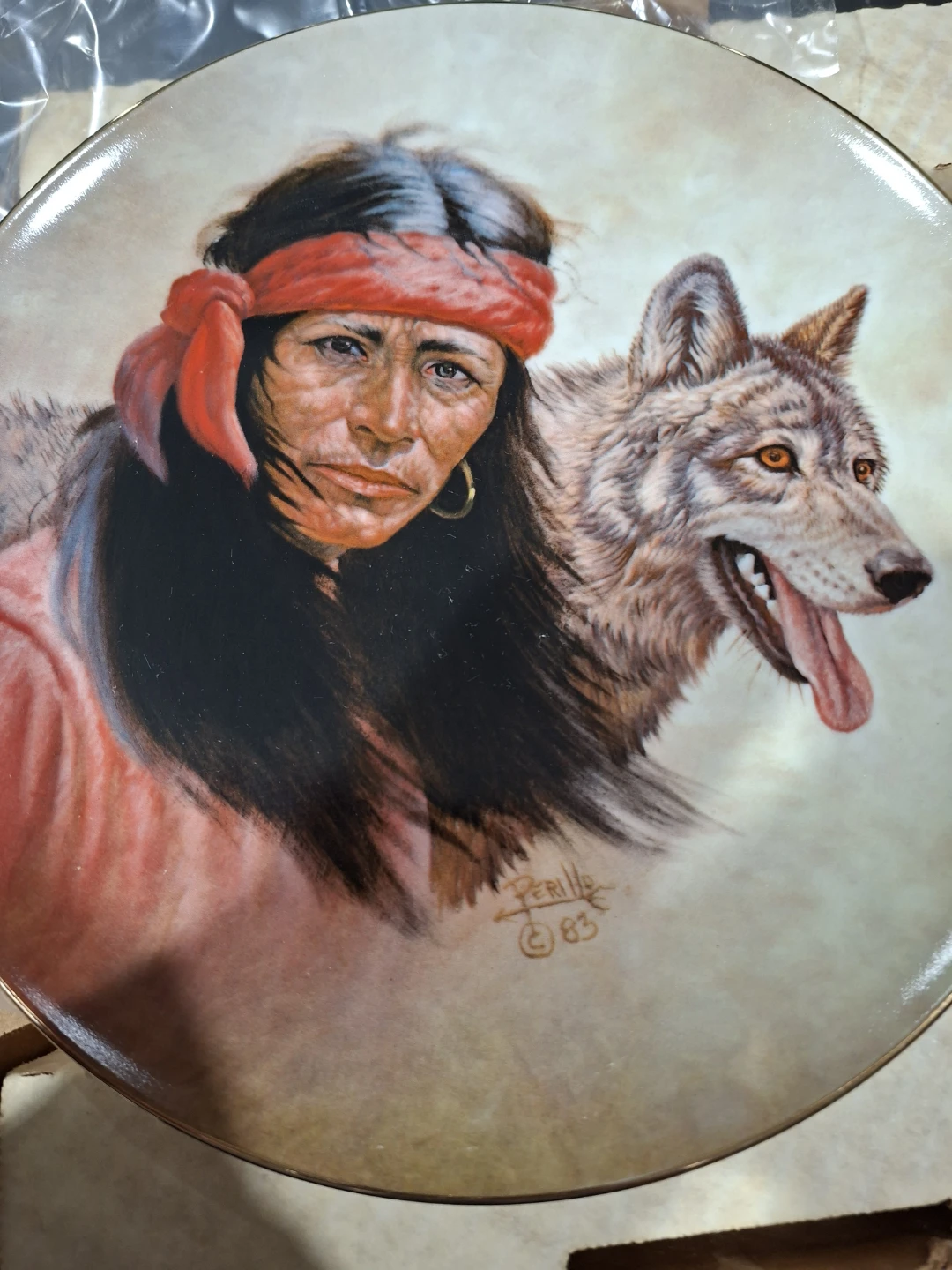 Gregory Perillo "Chief Victorio" Collector Plate