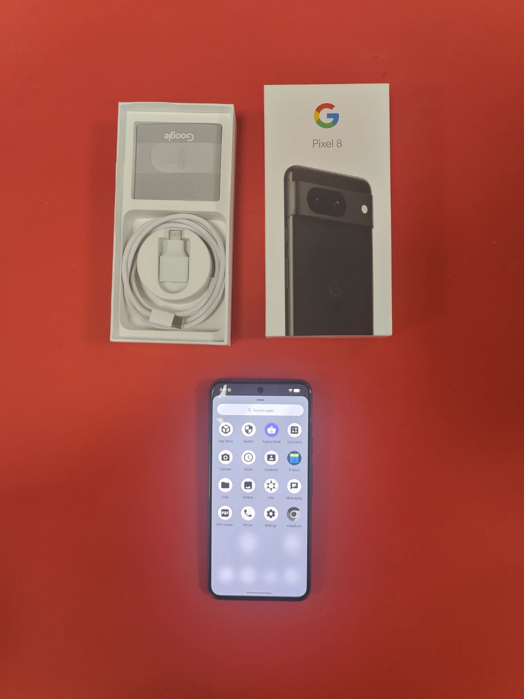 Degoogled Graphene OS Google Pixel 8 - photo 2