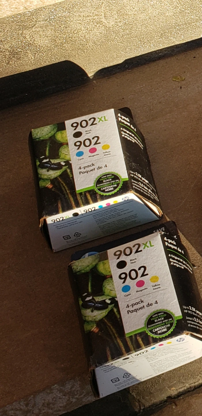 HP 902XL Ink Cartridge 4-Pack