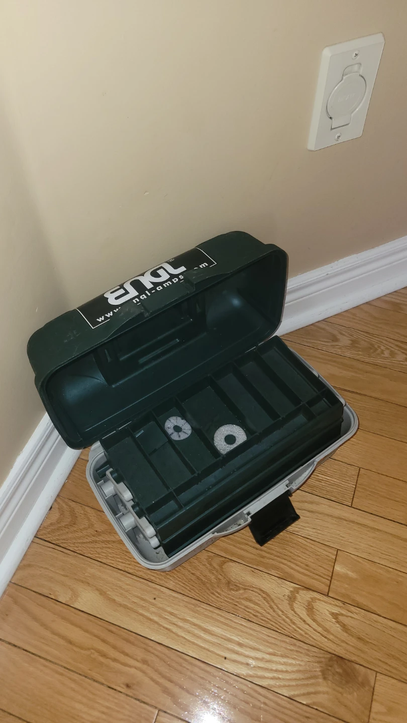 Fishing Tackle Box-$5, Double stove-$25 - photo 2