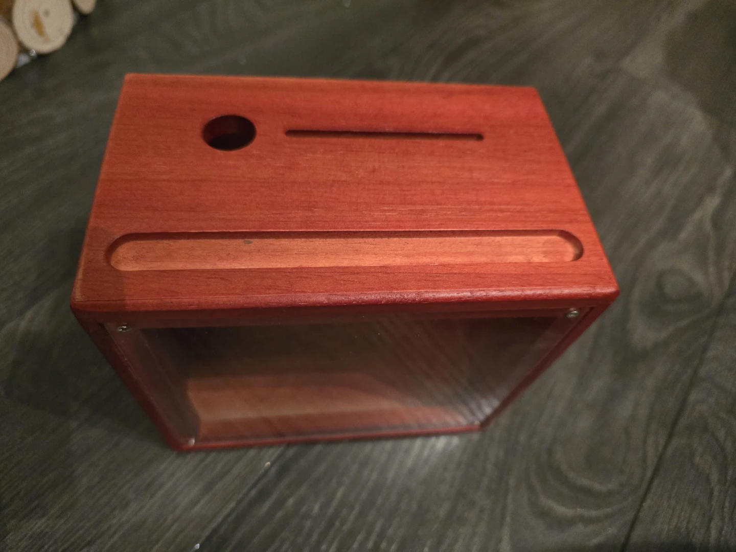 Wooden Coin Bank Box - photo 3
