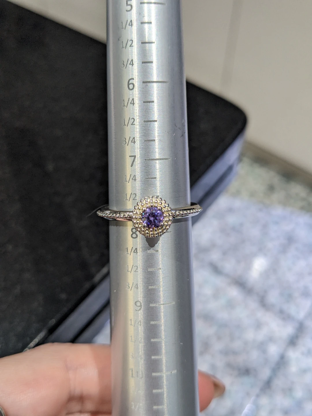 New Sterling Silver Chamilia Birthstone Ring - photo 5