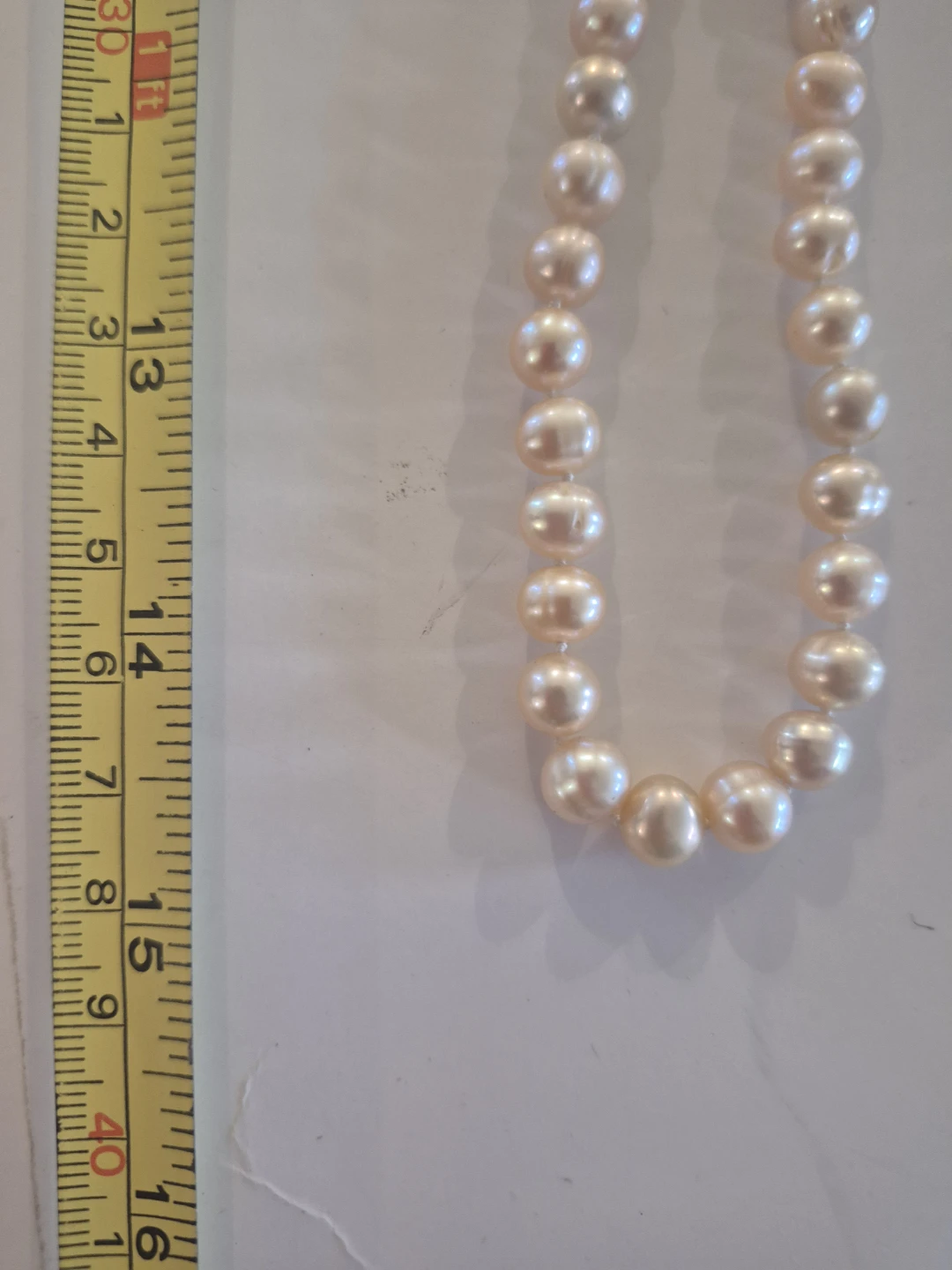 15 inch Pink Pearl Necklace - photo 3
