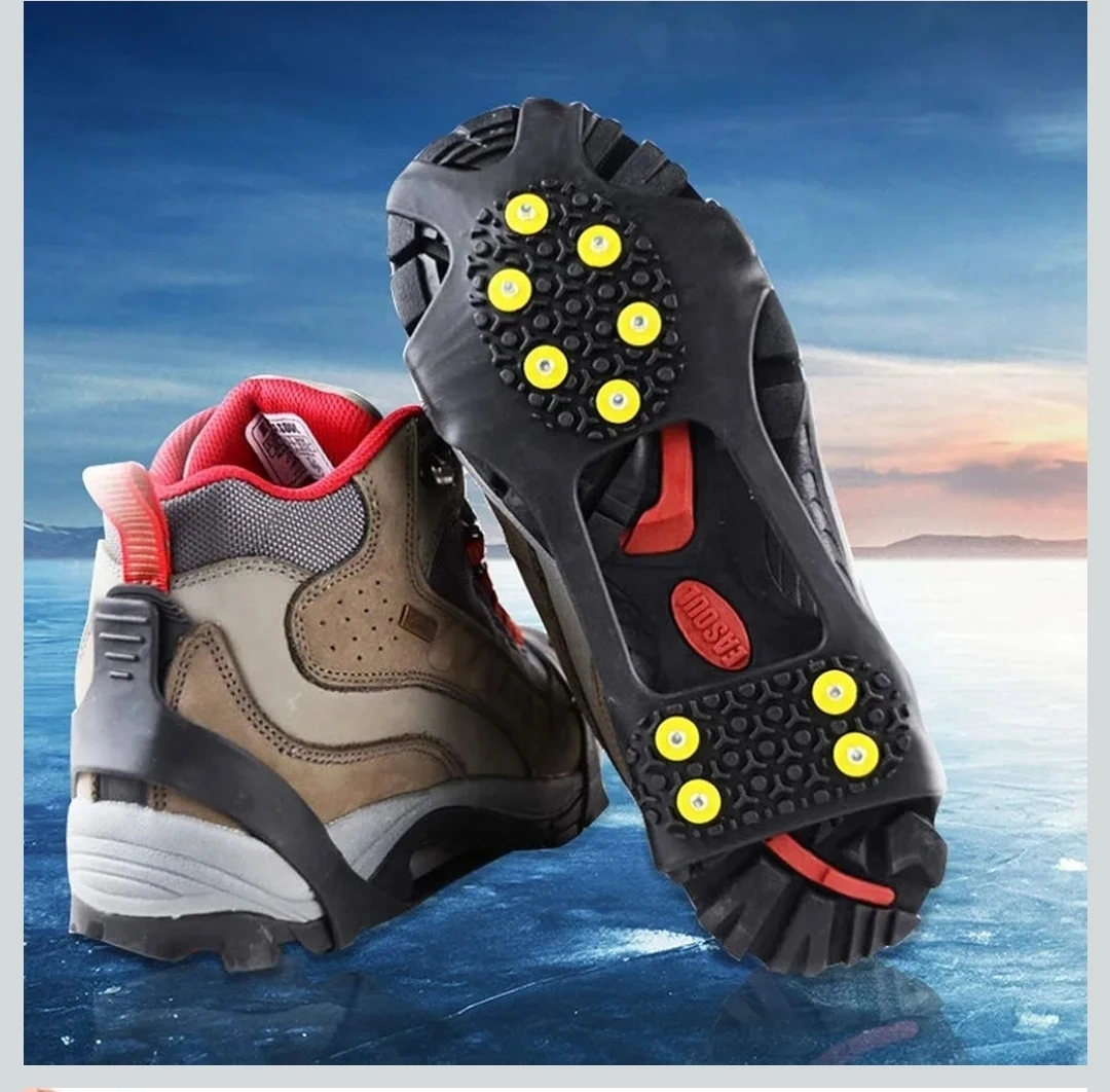 Crampons Ice Cleats Traction Snow Grips Size L - photo 4