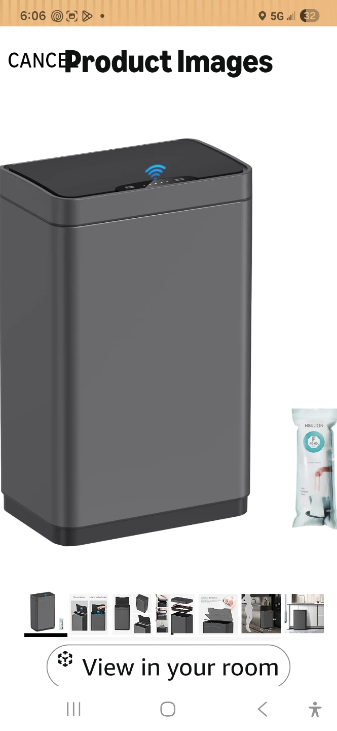 Automatic Motion Sensor Trash Can
