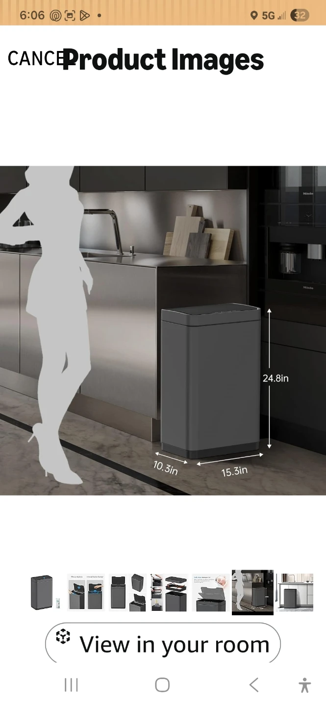 Automatic Motion Sensor Trash Can - photo 5