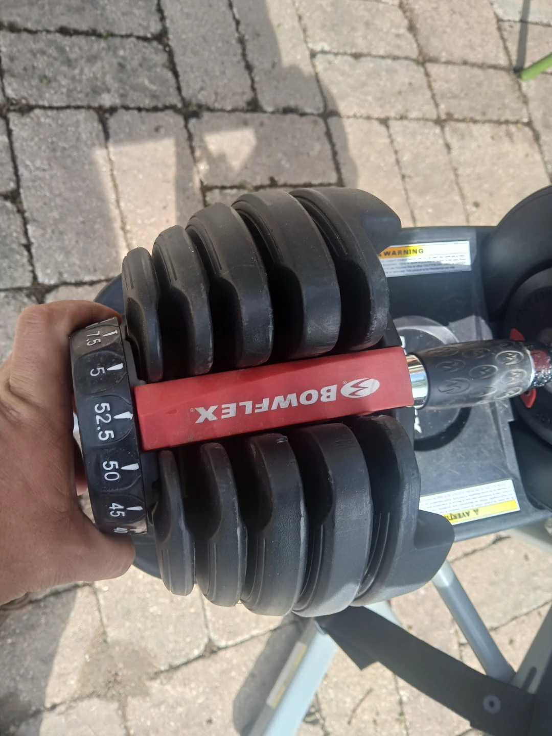 Bowflex SelectTech 552 Adjustable Dumbbells - photo 4