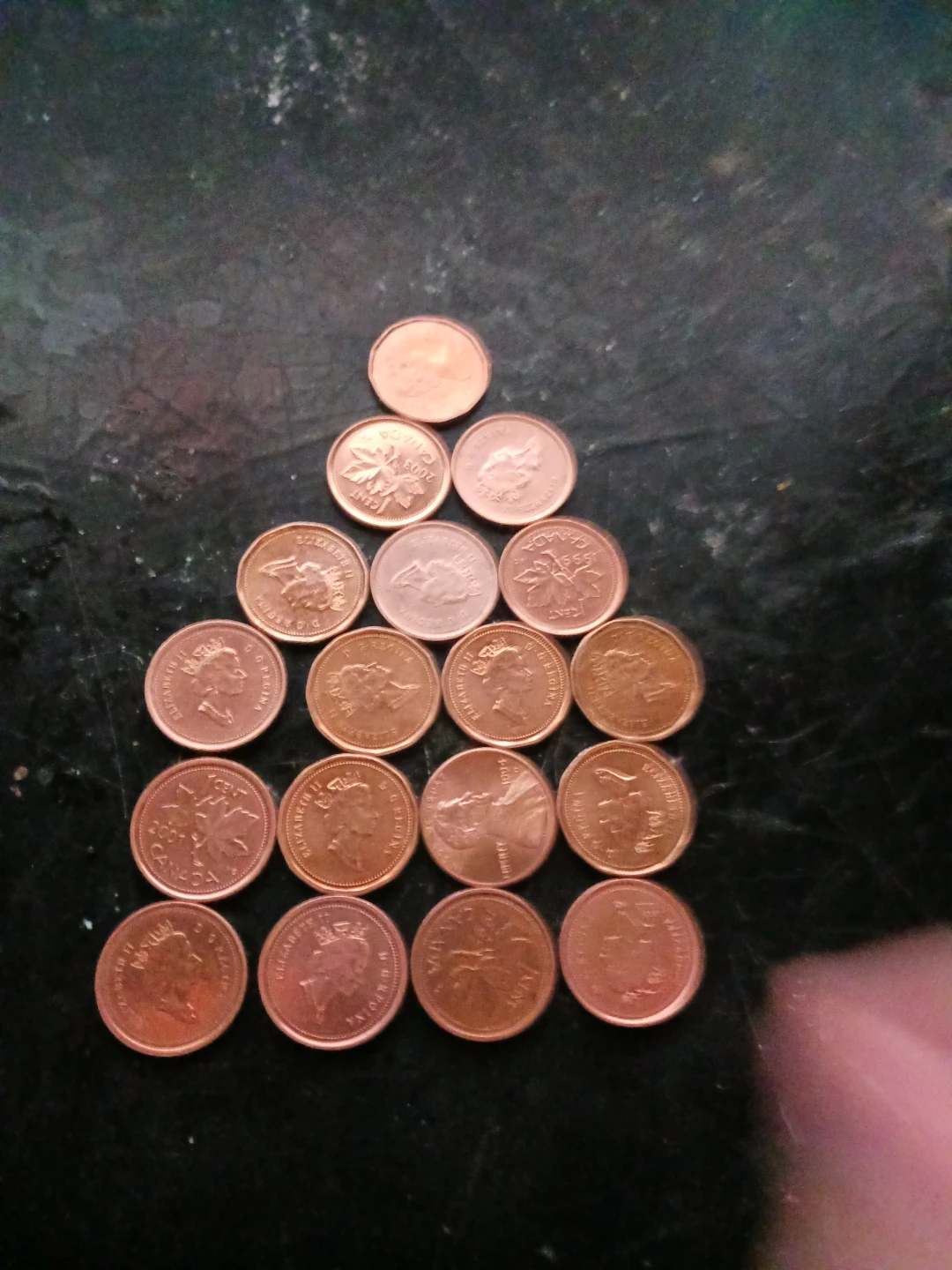 Canadian Pennies - photo 2