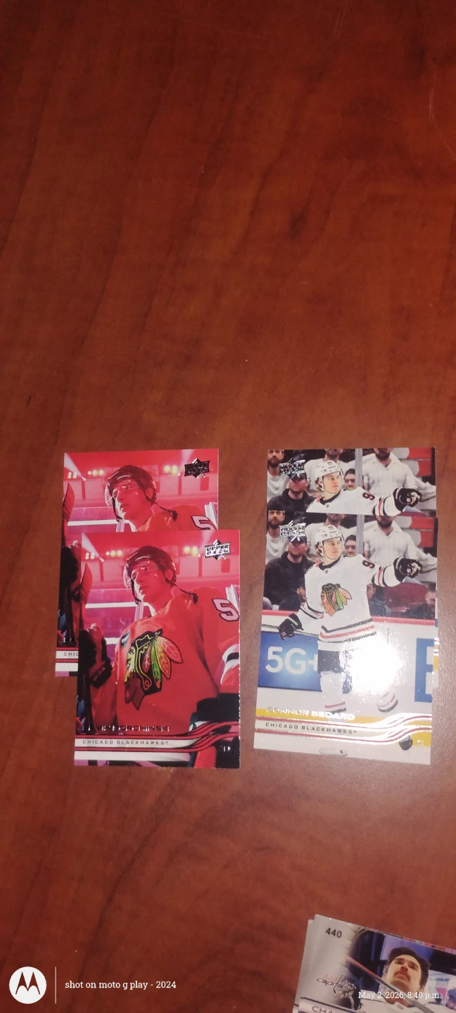 assorted  hockey cards