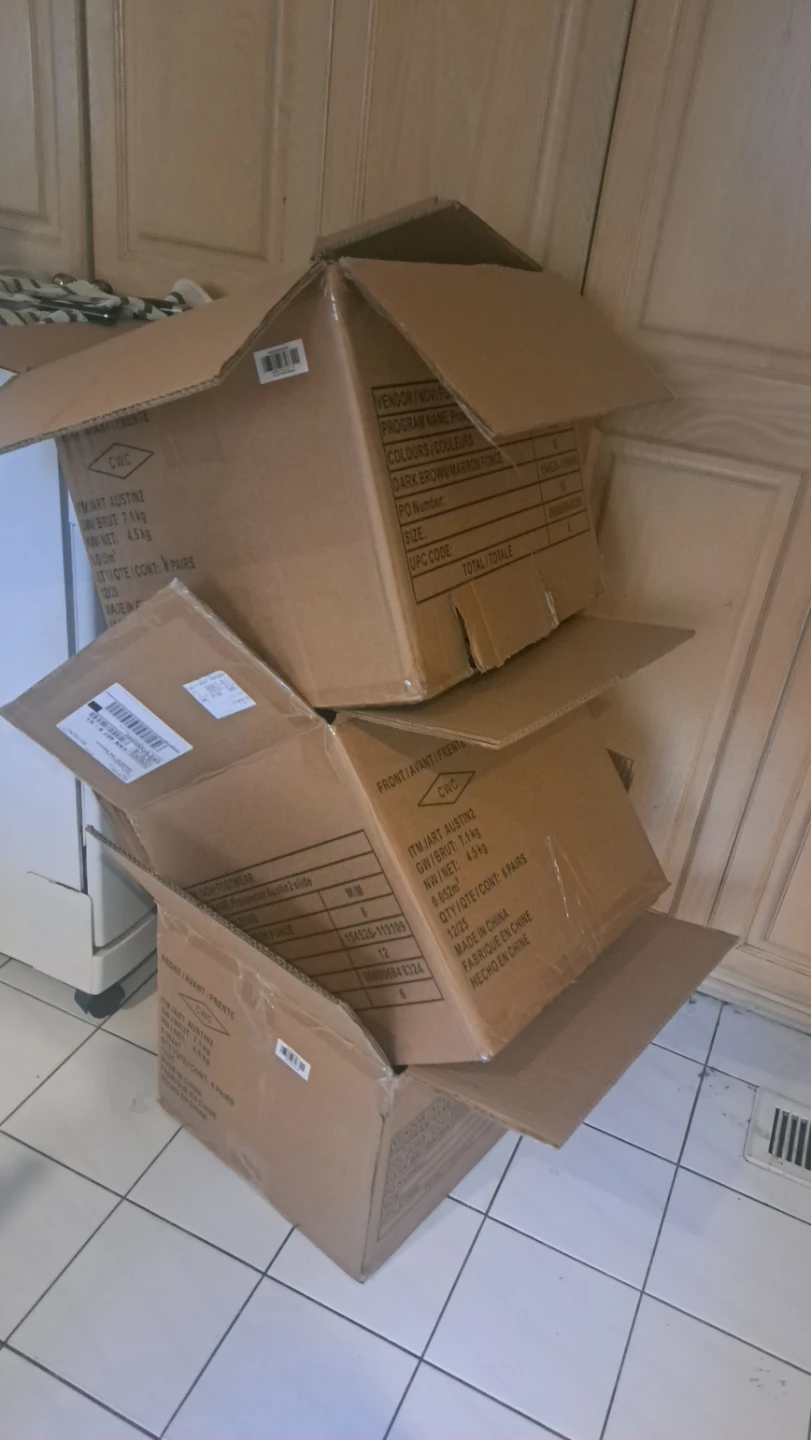 6 Solid Shipping Boxes & Banker boxes - photo 2