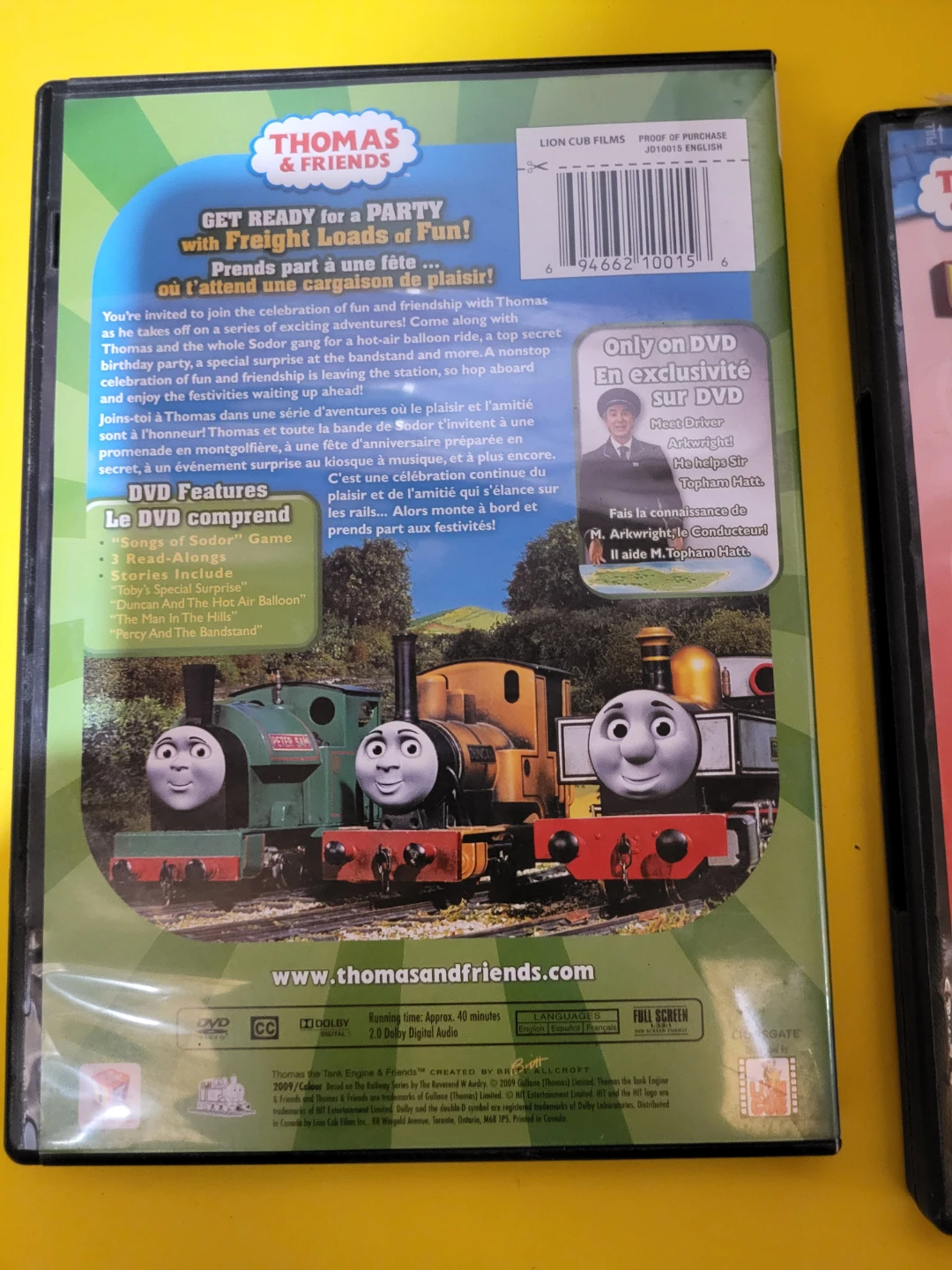Thomas & Friends DVDs - photo 2