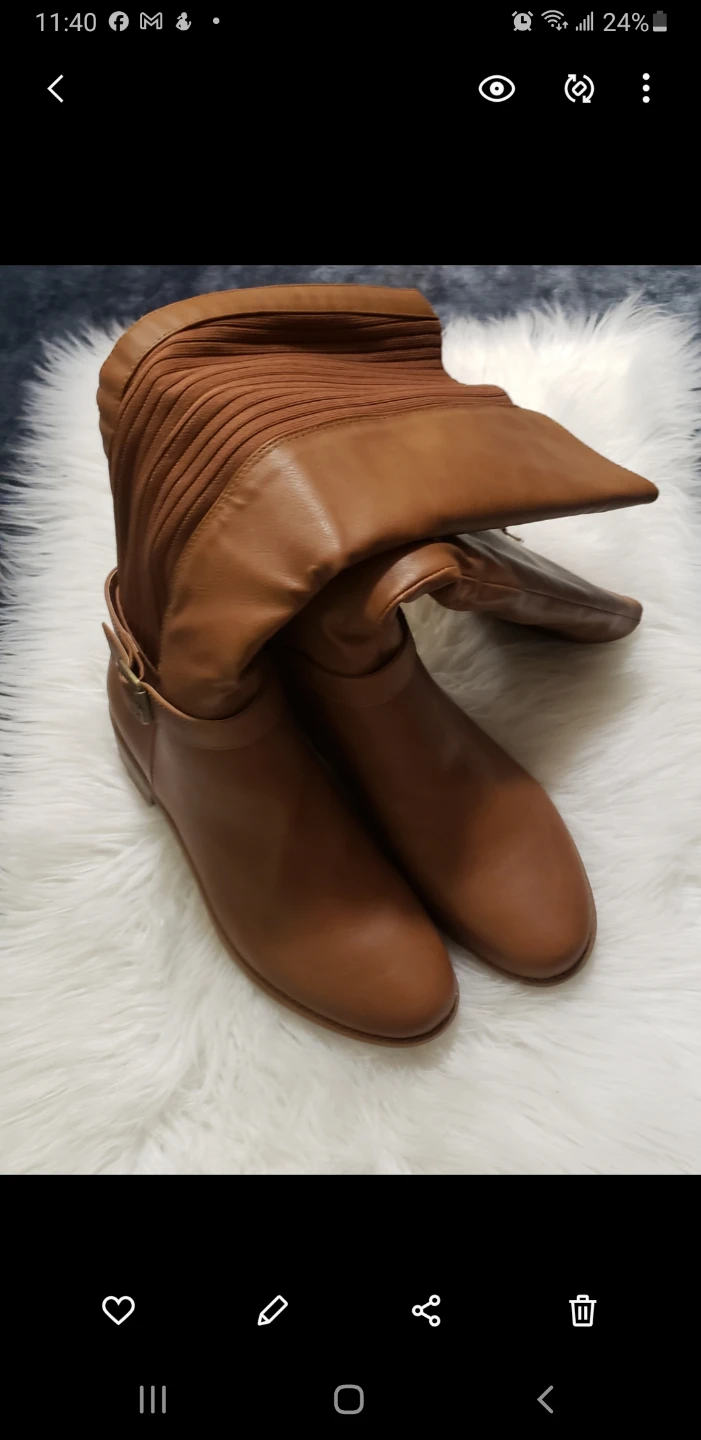 Brand new EETTARO Women's Knee High Heel Boots - photo 3