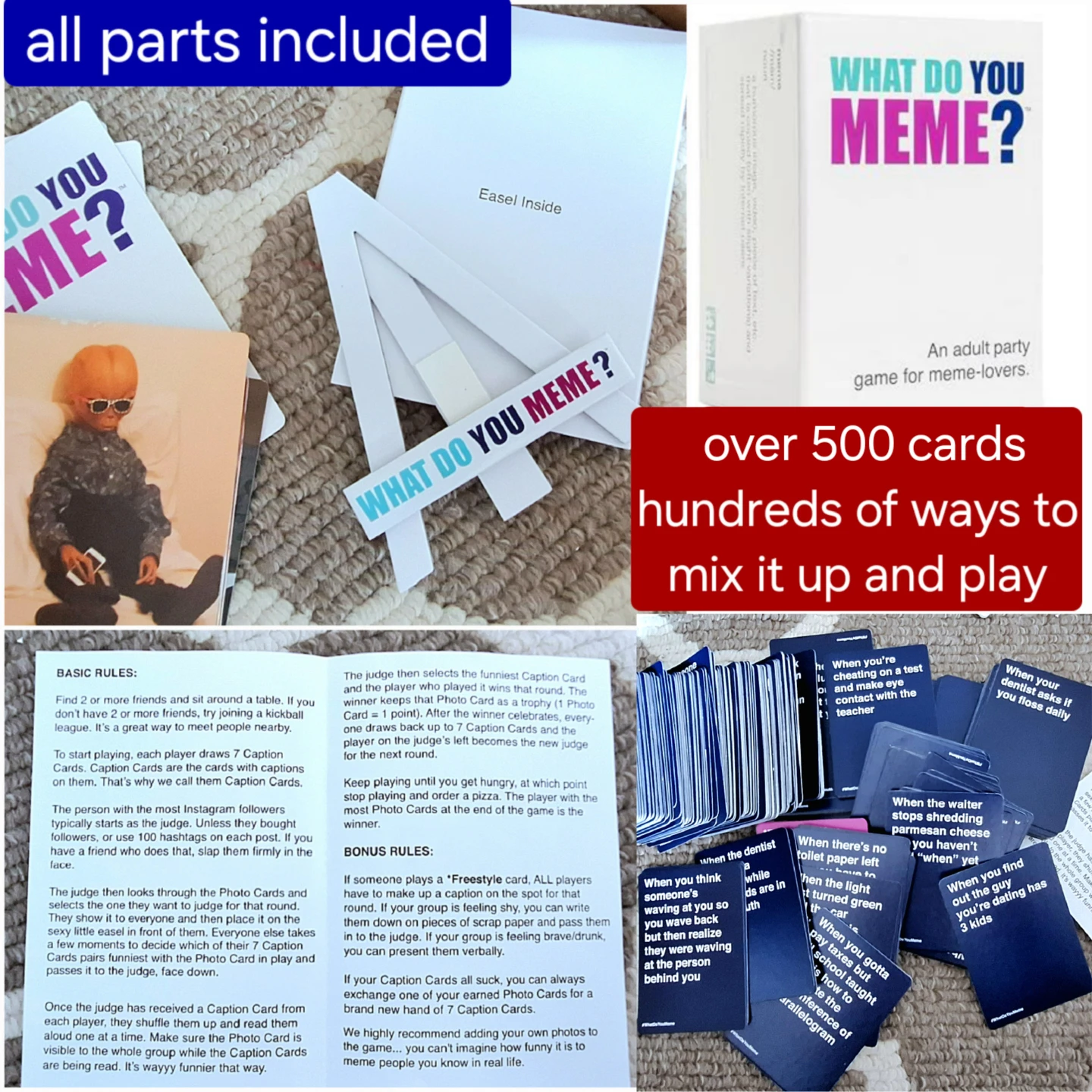 What Do You Meme - card game like new - photo 3