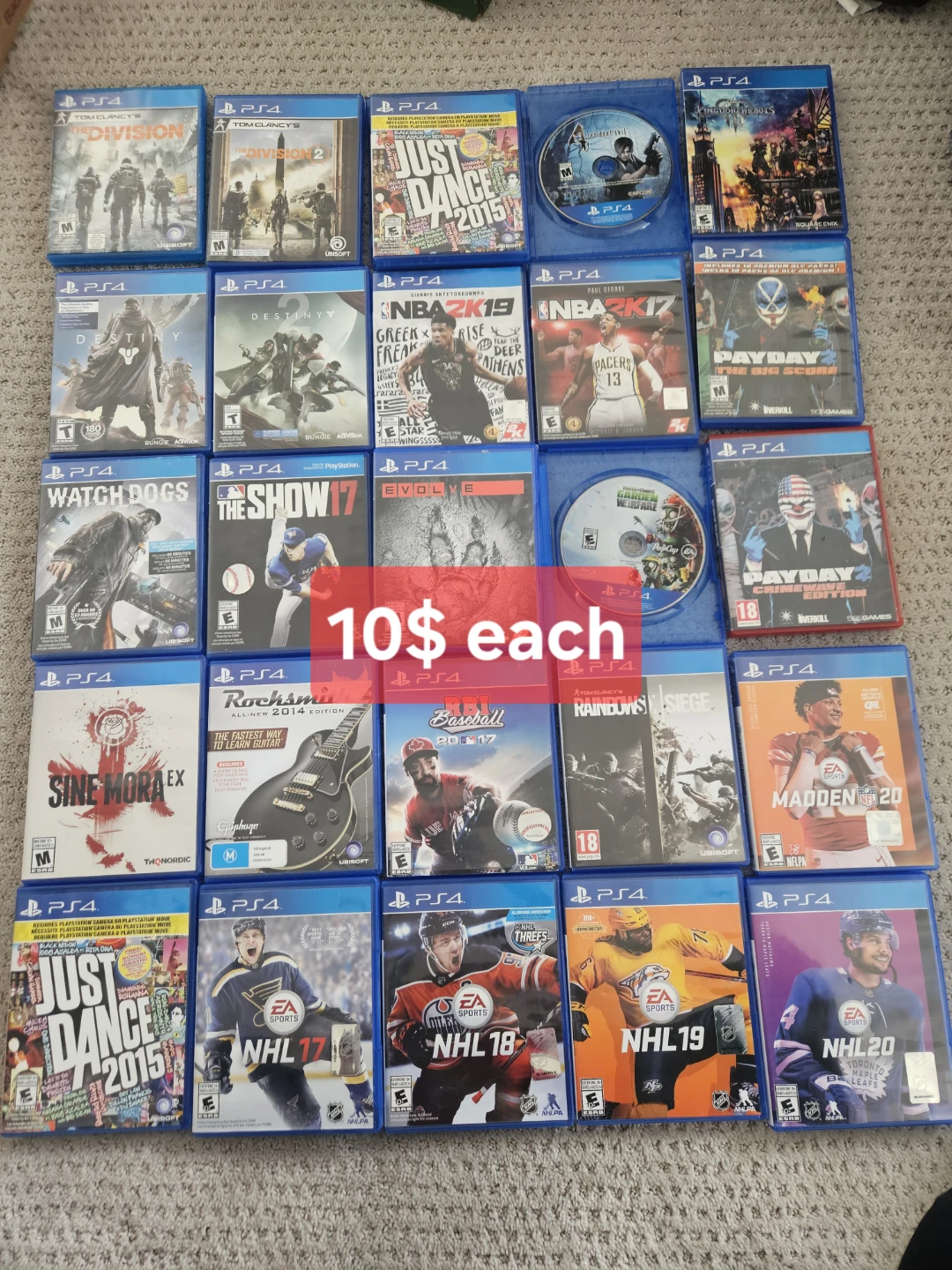 PlayStation 4 Video Games Bundle - photo 2