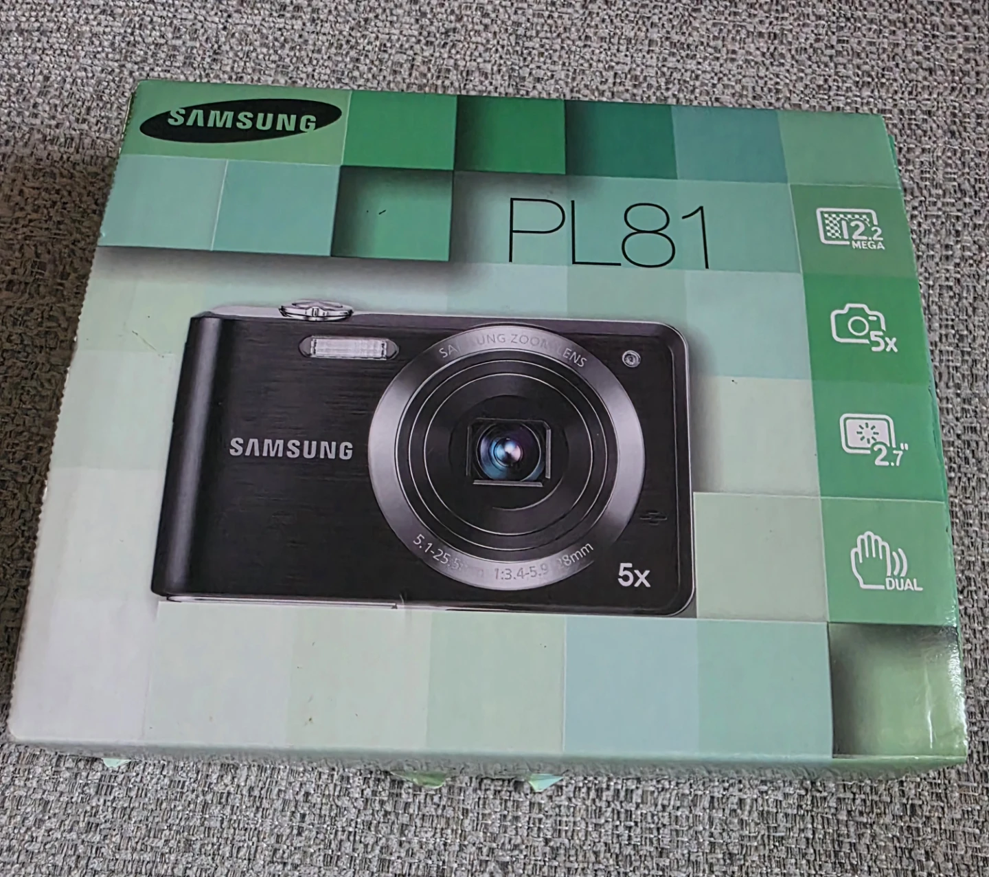 Samsung PL81 Red Digital Camera with 5x Optical Zoom - photo 2