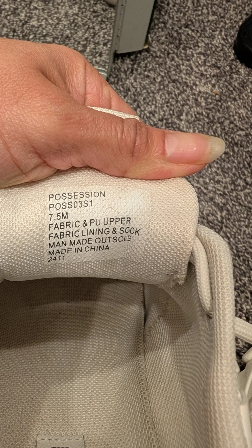 Steve Madden Women's Possession Sneakers White Size 7.5M - photo 4