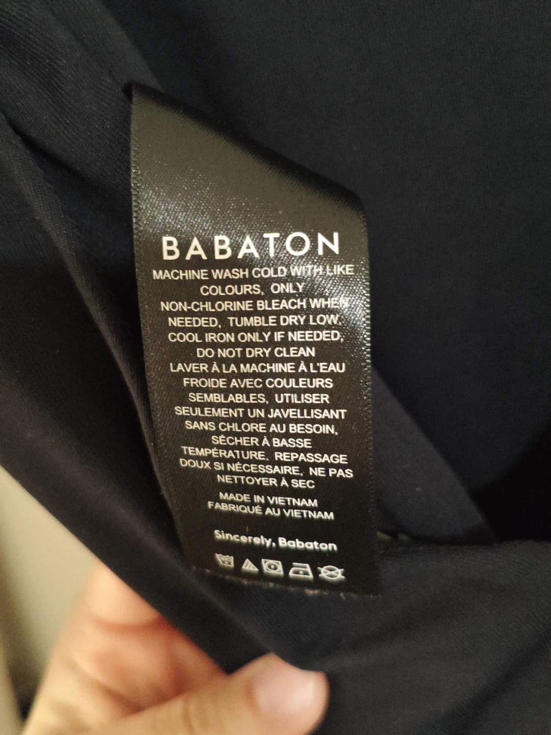 aritzia babaton contour open back black bodysuit (size XS) - photo 3
