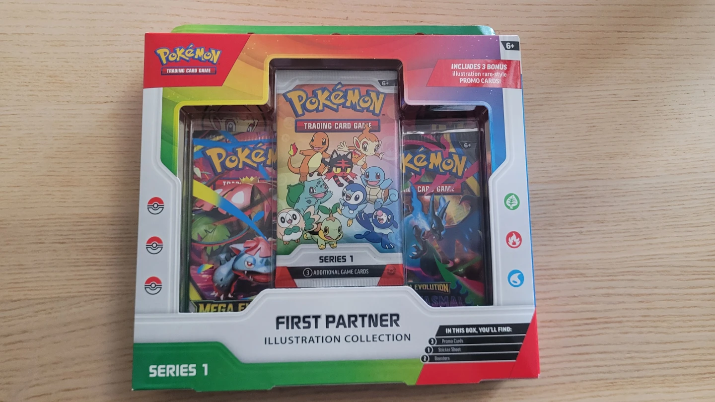 Pokémon First Partner Illustration Collection Series 1