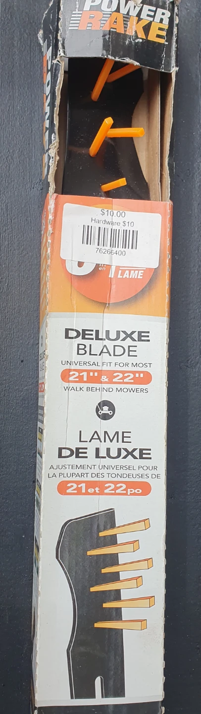 POWER RAKE Deluxe Mower Blade