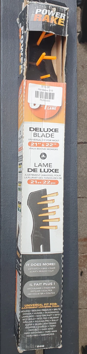 POWER RAKE Deluxe Mower Blade - photo 2