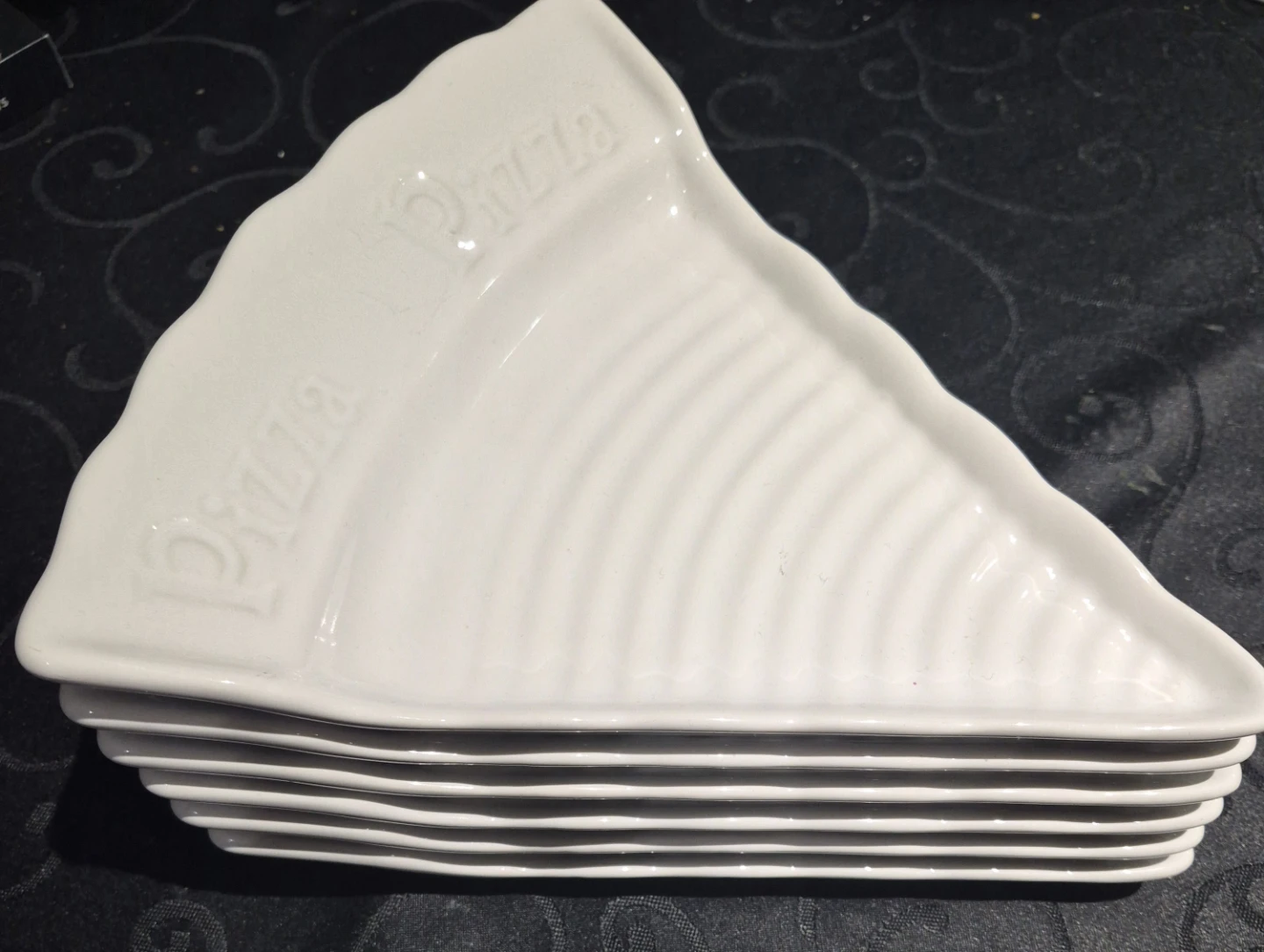 Joshua Maxwell Studio Pizza Pizza Plates (Set of 6)