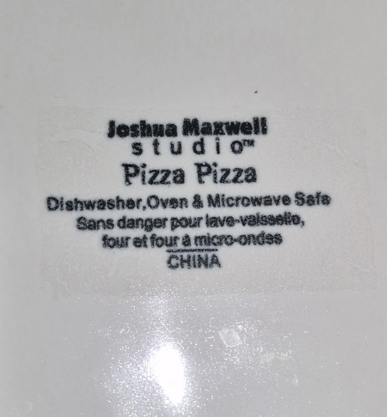 Joshua Maxwell Studio Pizza Pizza Plates (Set of 6) - photo 3