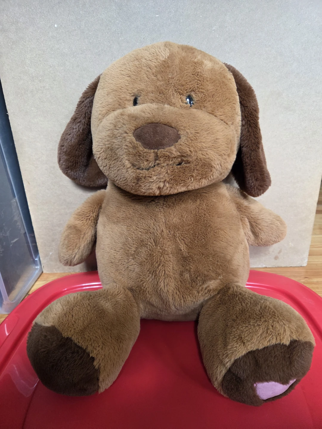 Large Animal Adventure 17” Brown Puppy Plush (2021) - Like New
