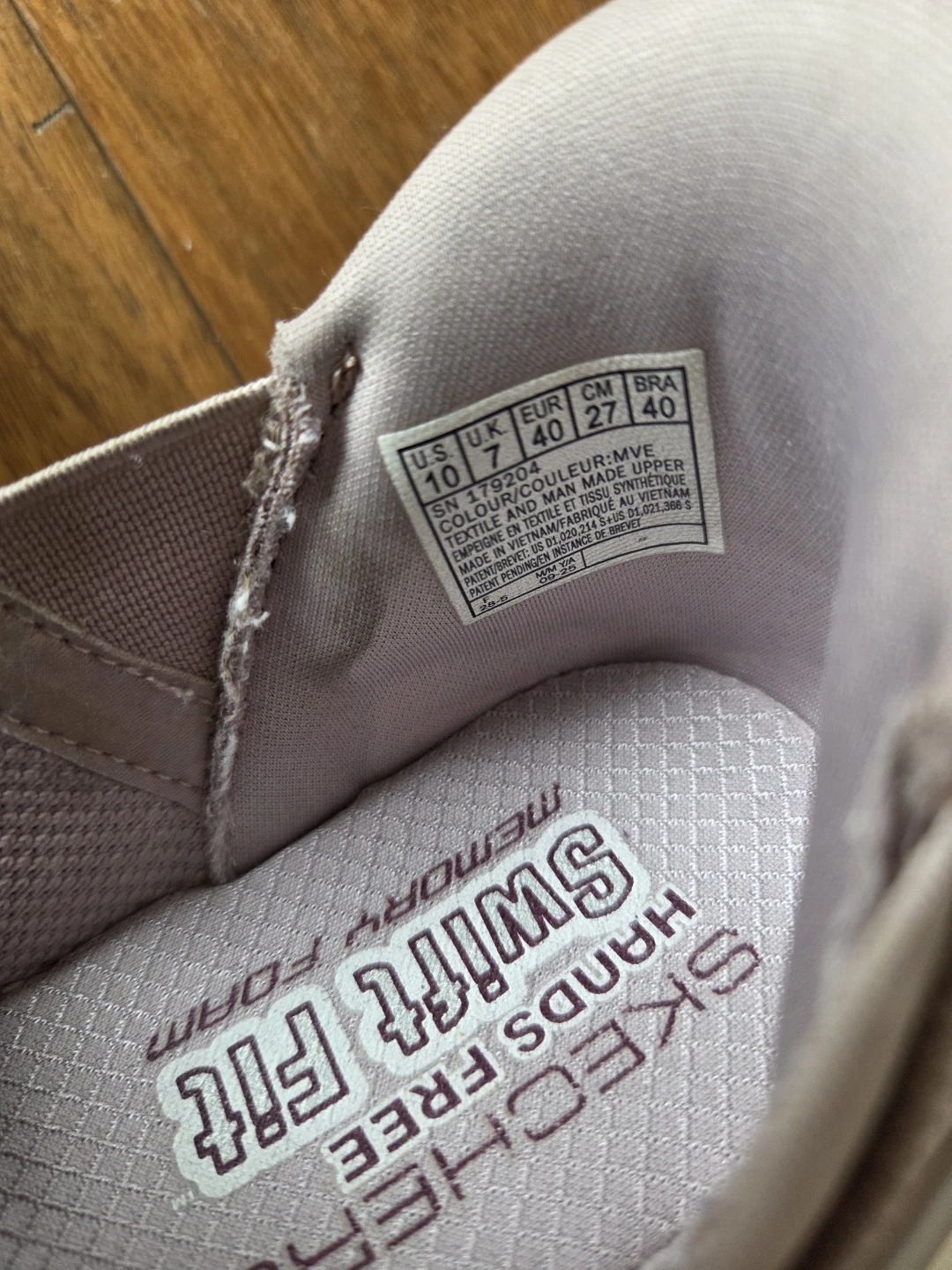 Skechers Hands Free Slip-Ins Swift Fit Memory Foam Sneakers - photo 5