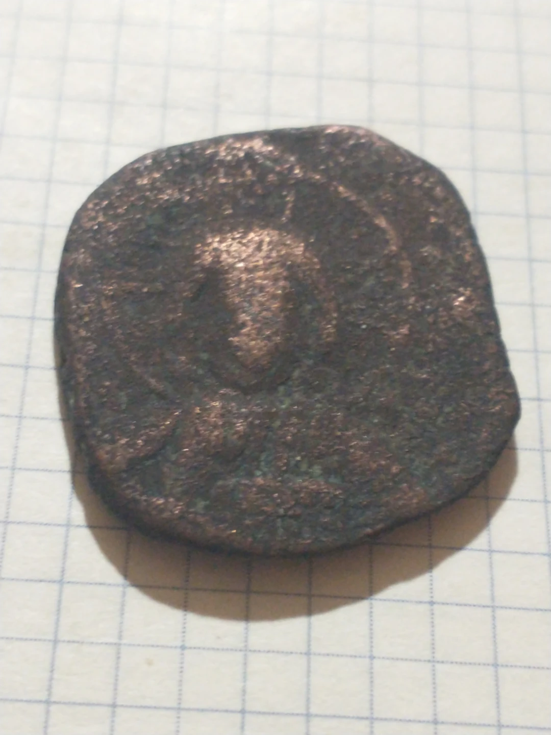 Worn but nice 969-976 Basil II Byzantine Empire w/ COA - photo 2