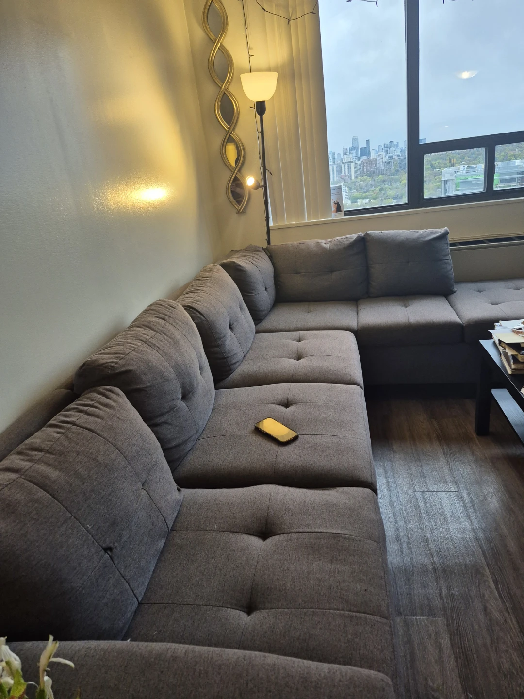 Grey Sectional Sofa