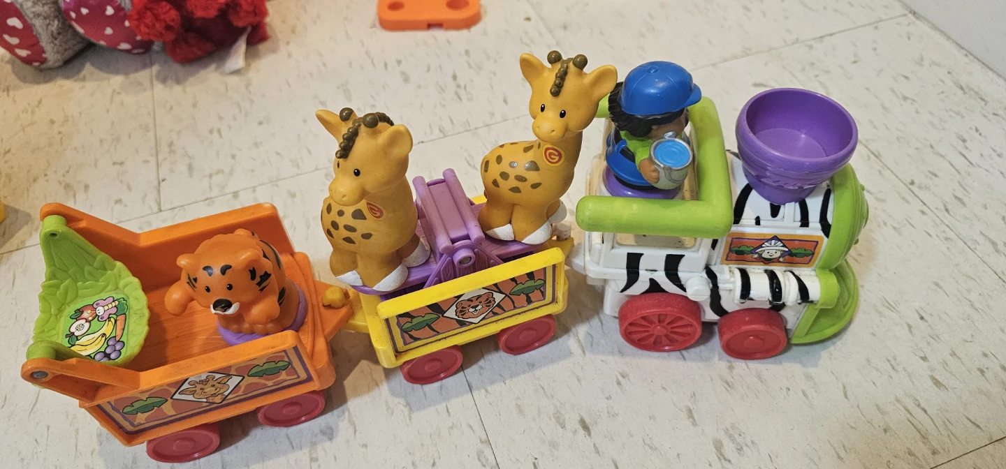 Assorted Kids' Toys - Stuffed Animals & Playskool Train - photo 2