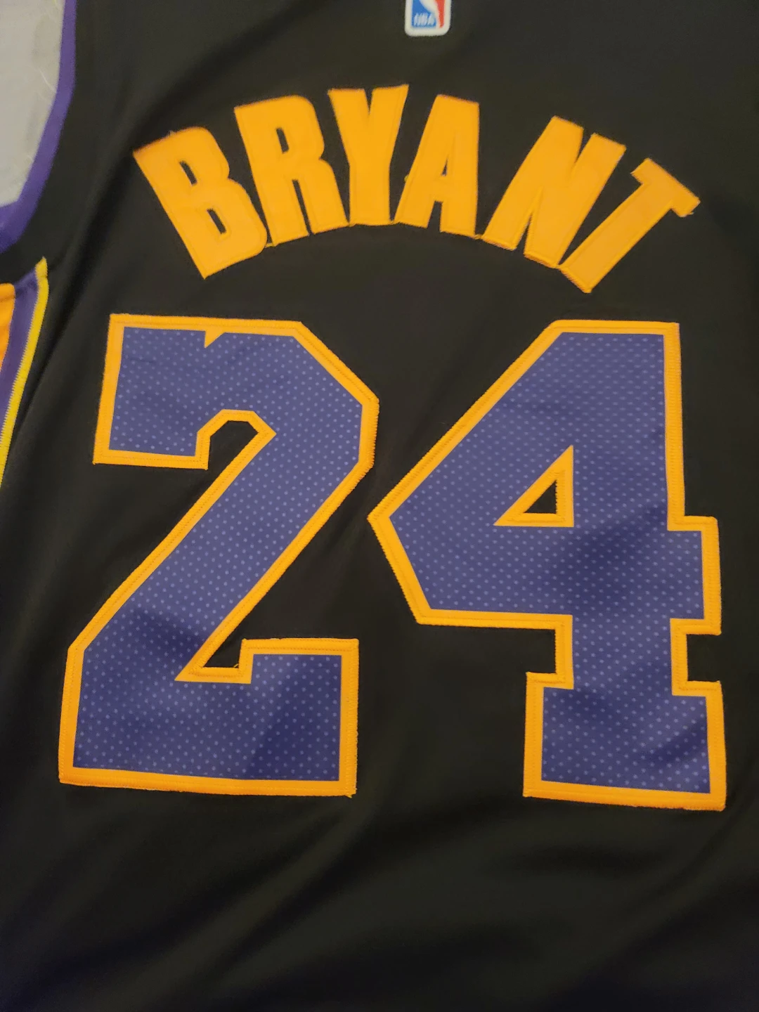 Nike Kobe Bryant Los Angeles Lakers "Black Mamba" Jersey Size 54 - photo 2