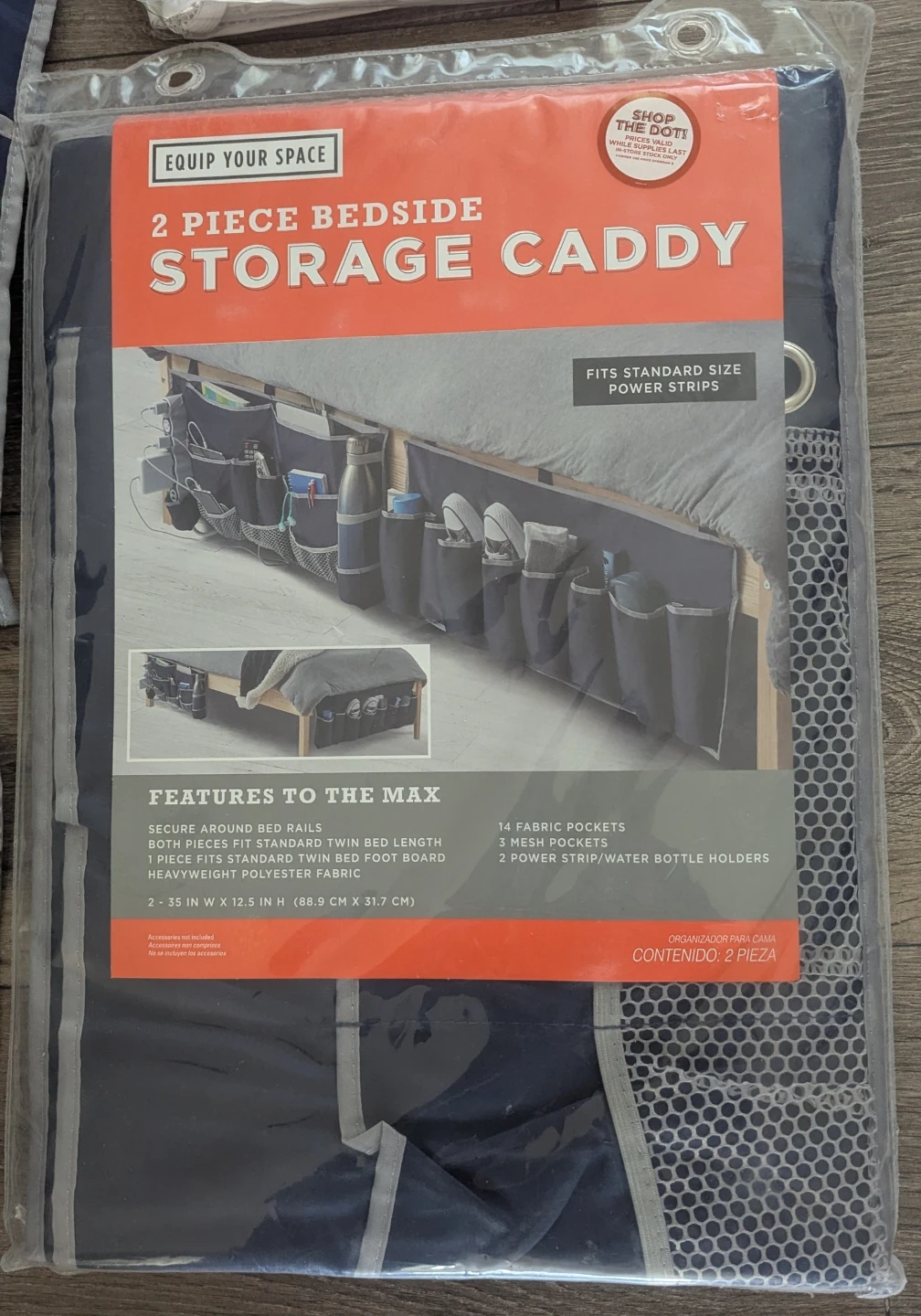 Room Organization Bundle! (2 Bedside Caddies + Door Organizer) - photo 2