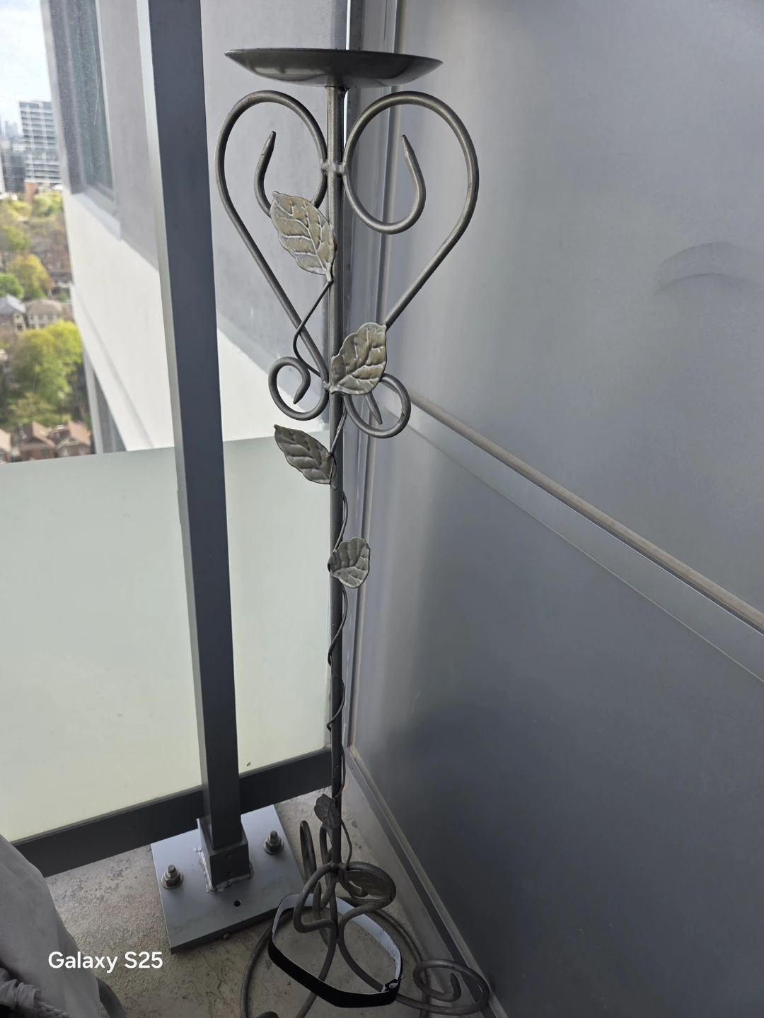 Wrought Iron Heart Candle Holder - photo 2