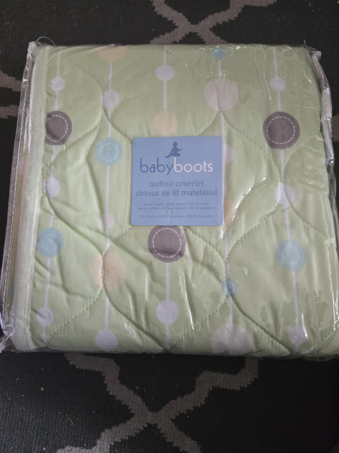 BabyBoots Quilted Coverlet 32" x 42" - photo 2
