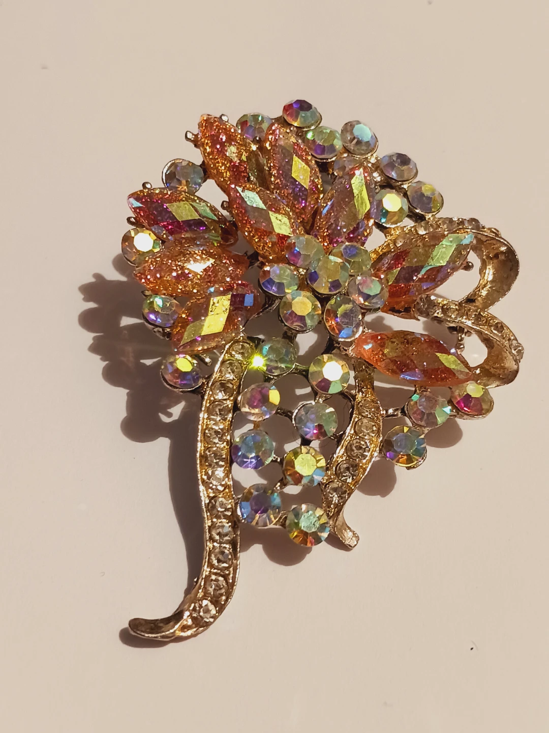 Vintage Rhinestone Brooch