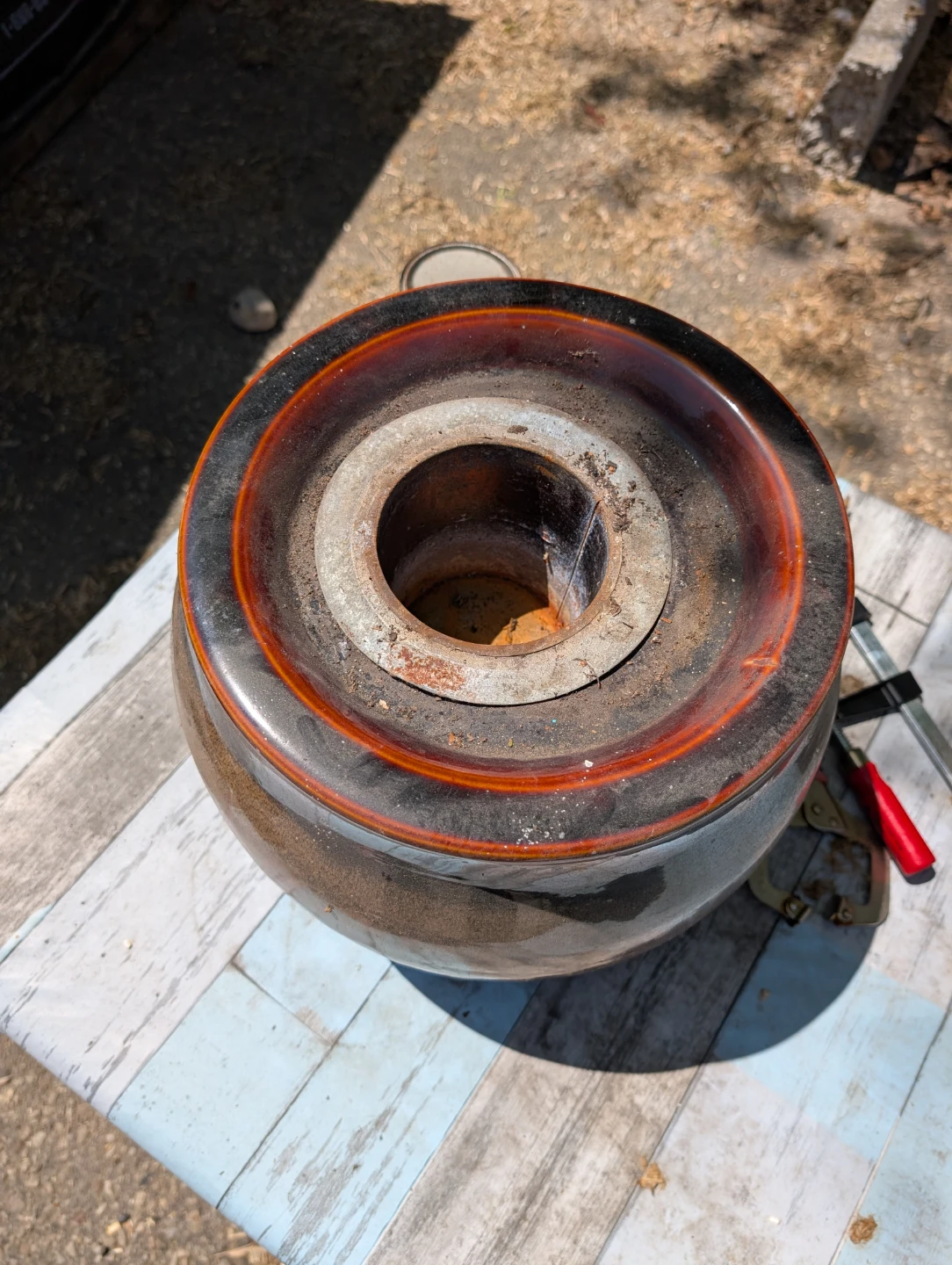 Ceramic Fire pot - photo 2