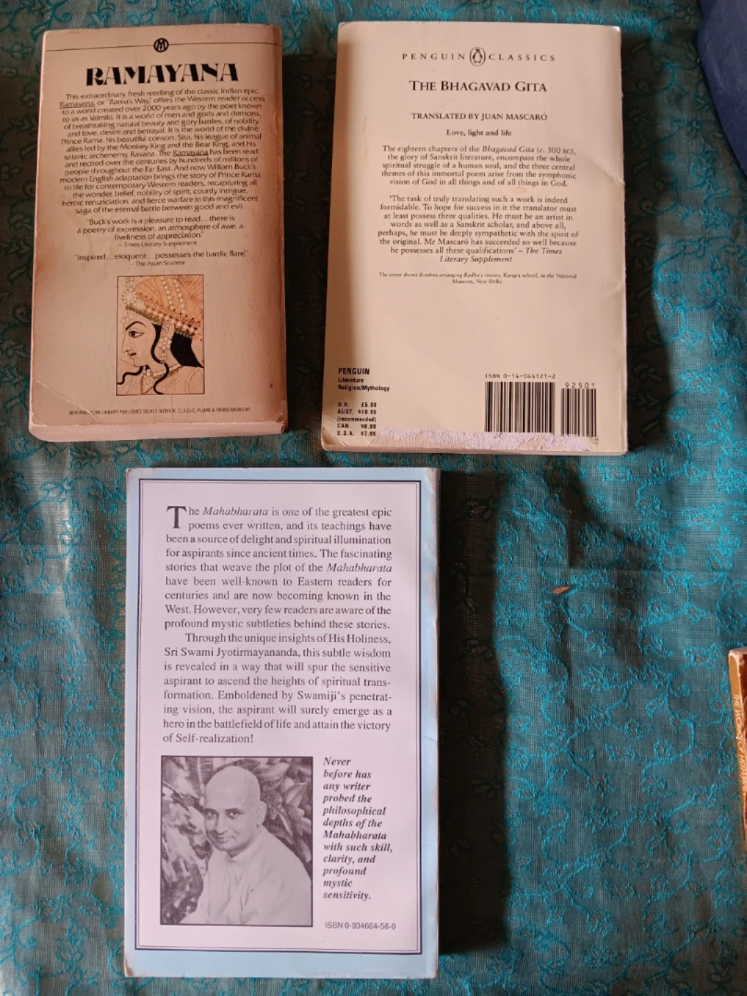 The Bhagavad Gita, Ramayana, Mysticism of the Mahabharata Books - photo 2