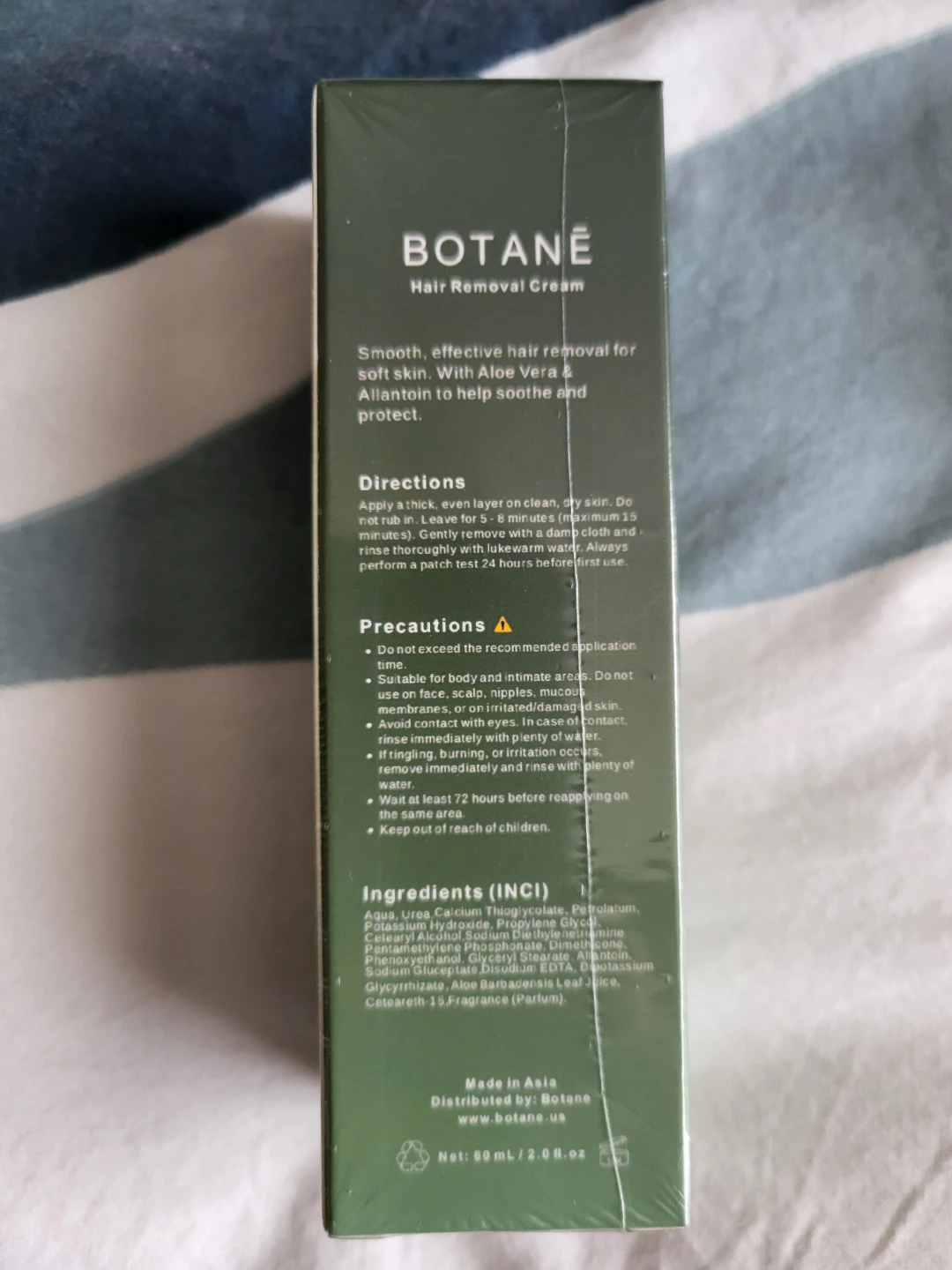 BOTANE hair removal cream for men