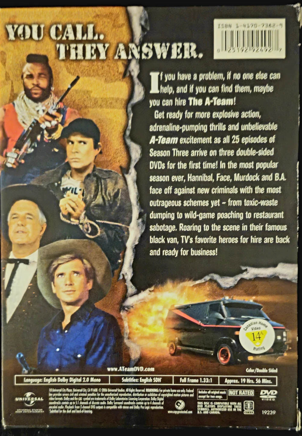 The A-Team Season Three DVD Box Set - photo 4
