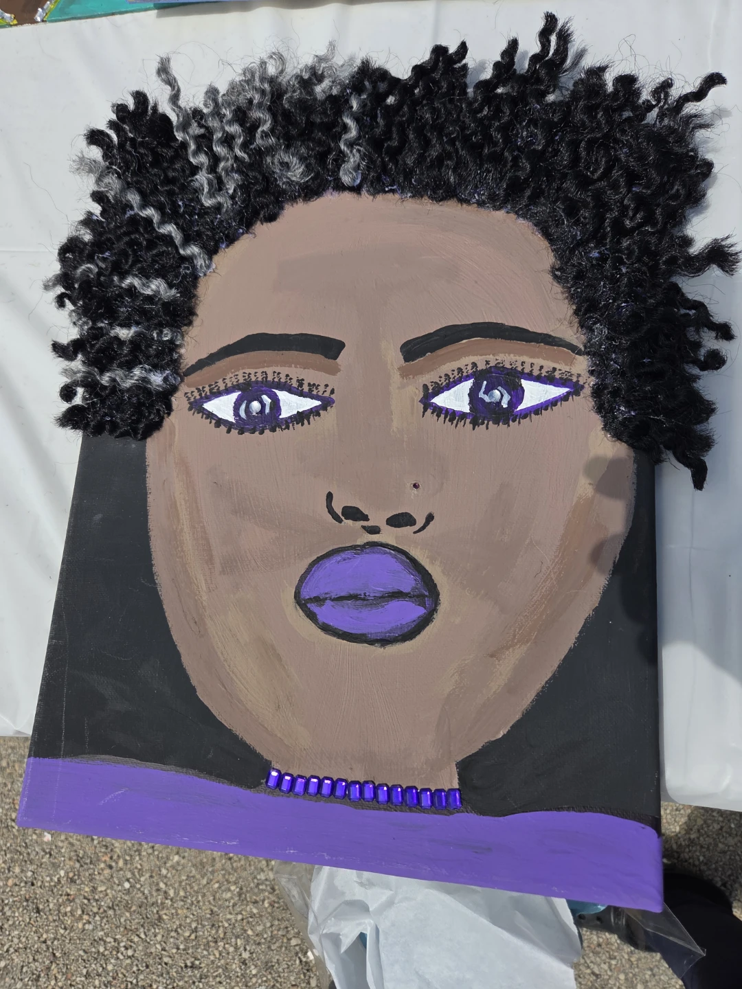 Handmade Portrait Art Canvas