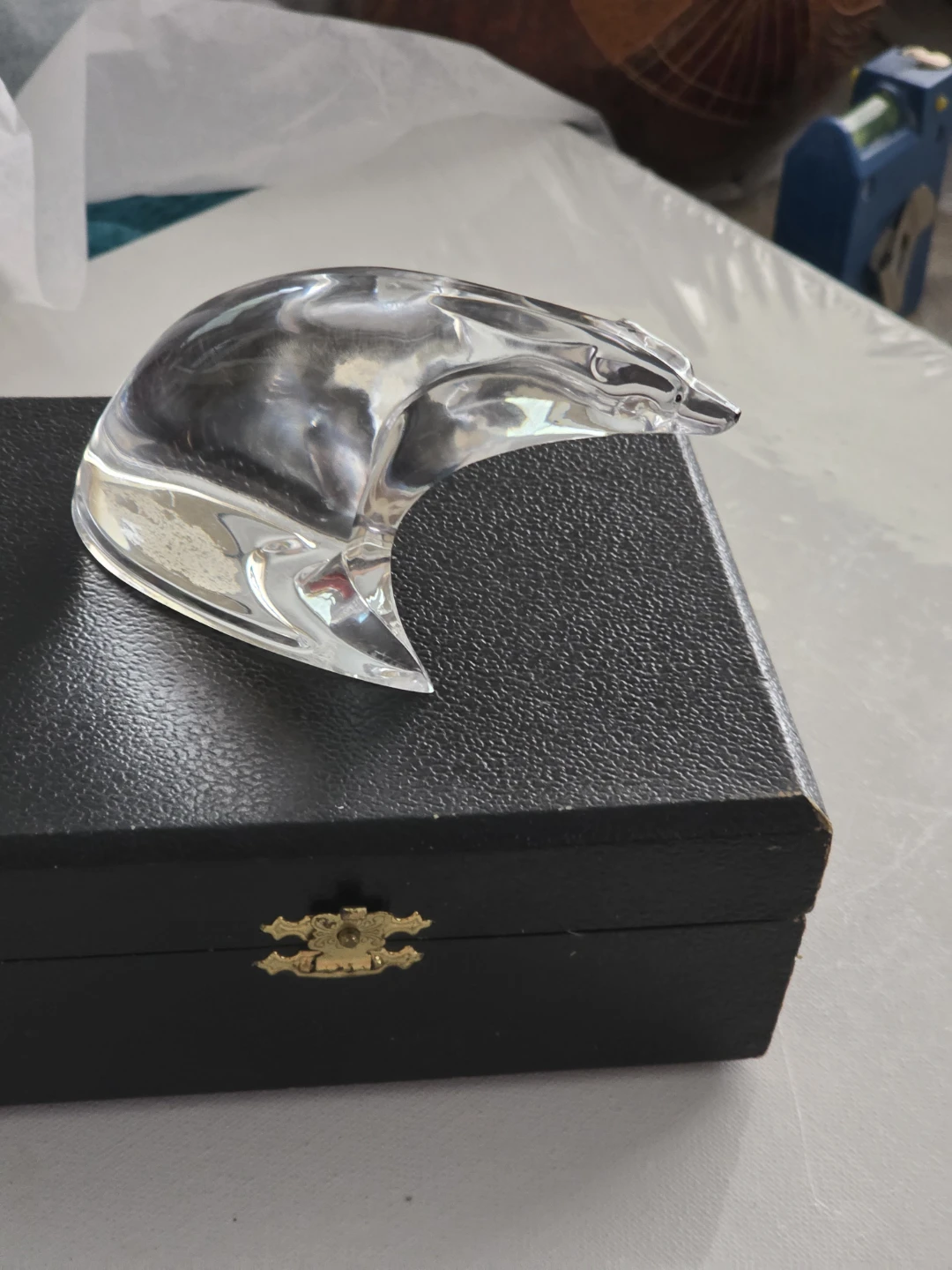 Crystal Bear Figurine