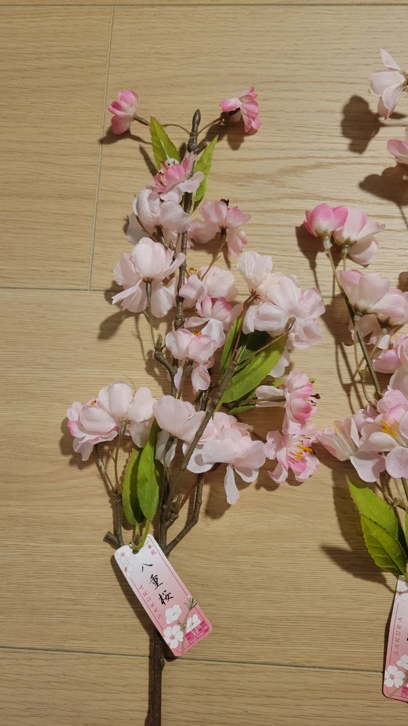 Artificial Cherry Blossoms (Sakura) - Set of 3 - photo 4