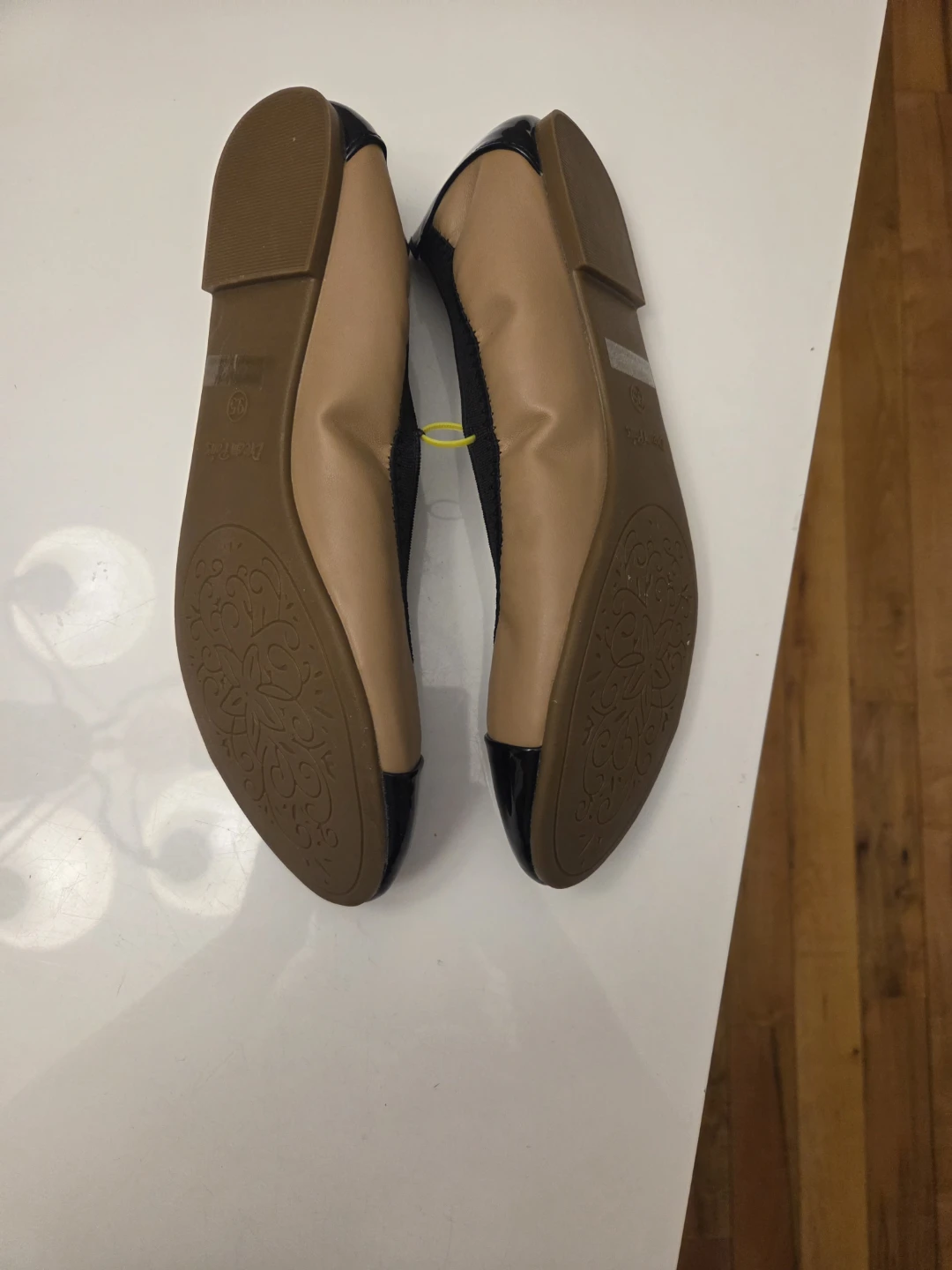 Betsey Johnson Ballet Flats - Tan/Black - photo 3