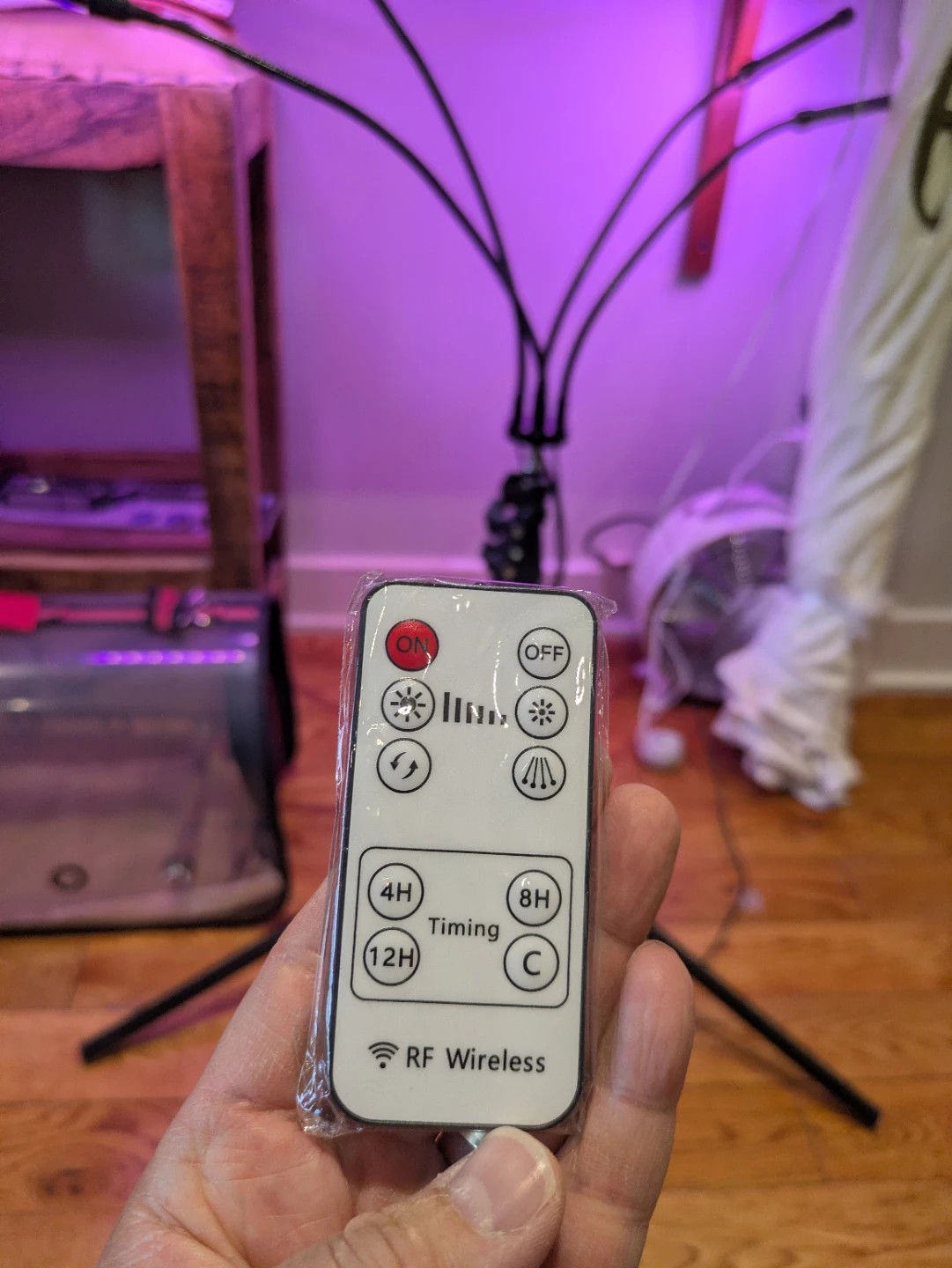 Adjustable Grow Light Stand with Remote - photo 3