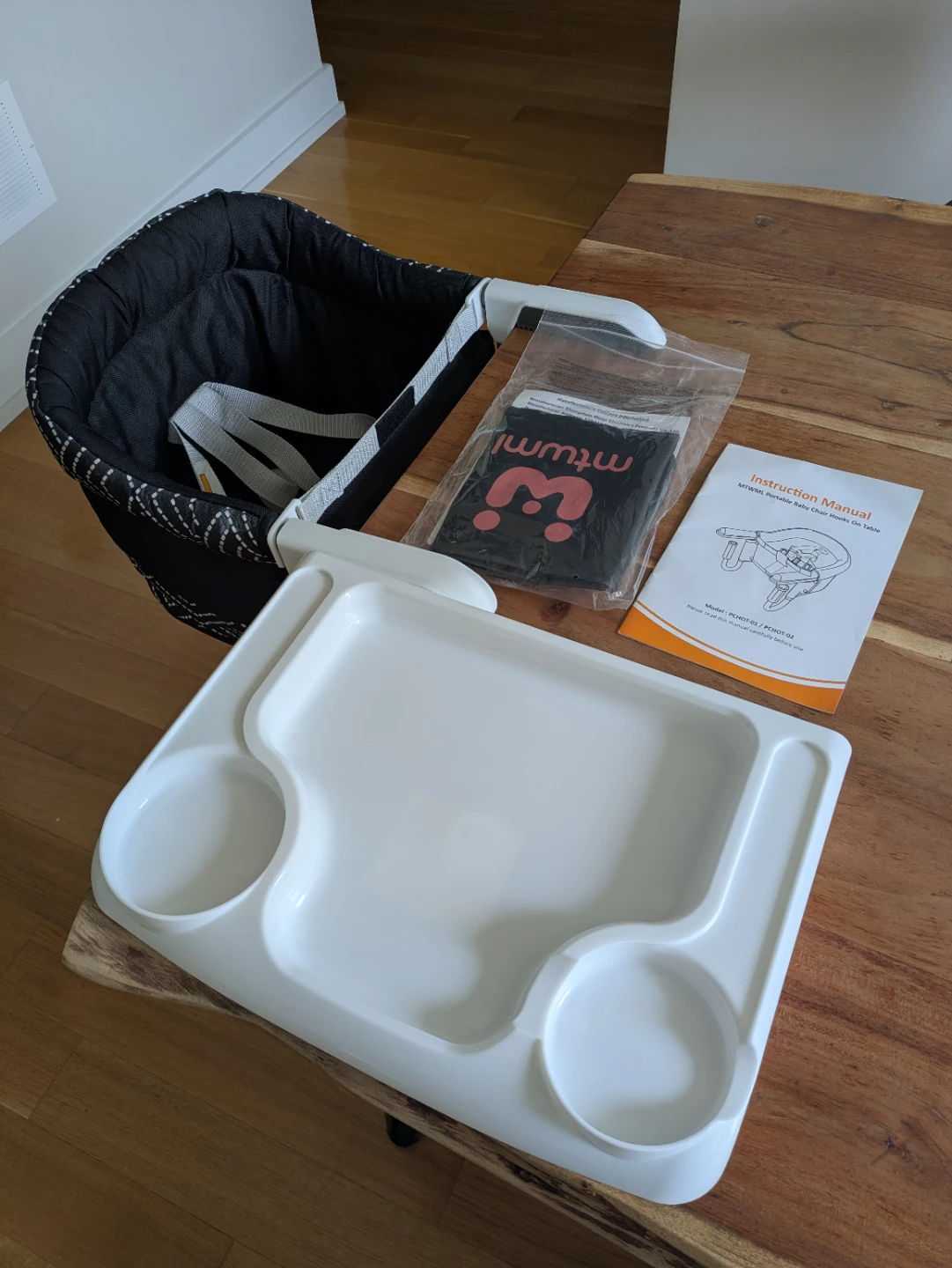 mtwml Portable Baby Chair Hooks On Table