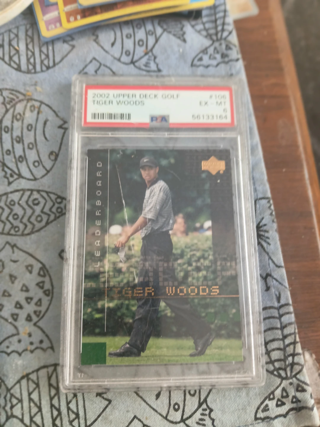 2002 Upper Deck Golf Tiger Woods #106 Card
